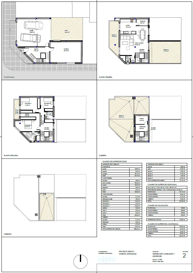 Proyecto de vivienda unifamiliar en C Valle de Arán 16 de Zaragoza